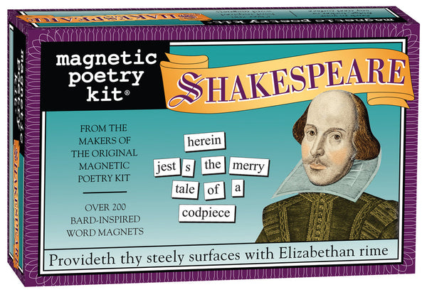 Shakespeare Poet Magnetic Poetry
