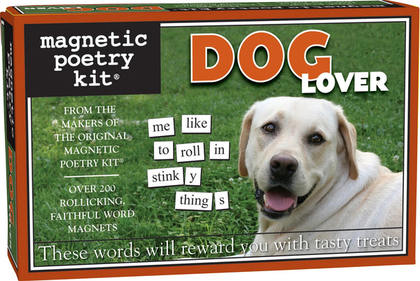 Dog Lover Magnetic Poetry