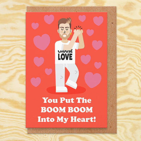 Boom Boom Greeting Card