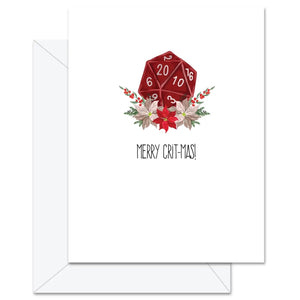Merry Crit-Mas Greeting Card