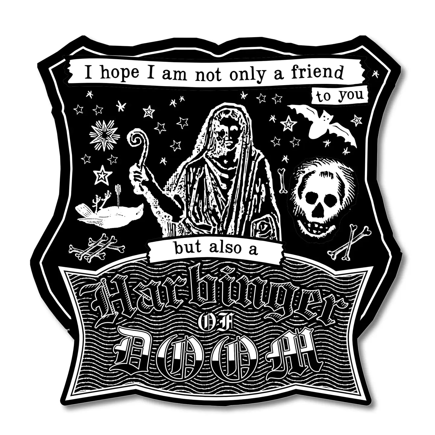 Harbinger of Doom Sticker