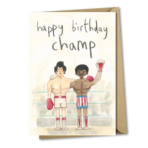 Rocky Birthday Greeting Card