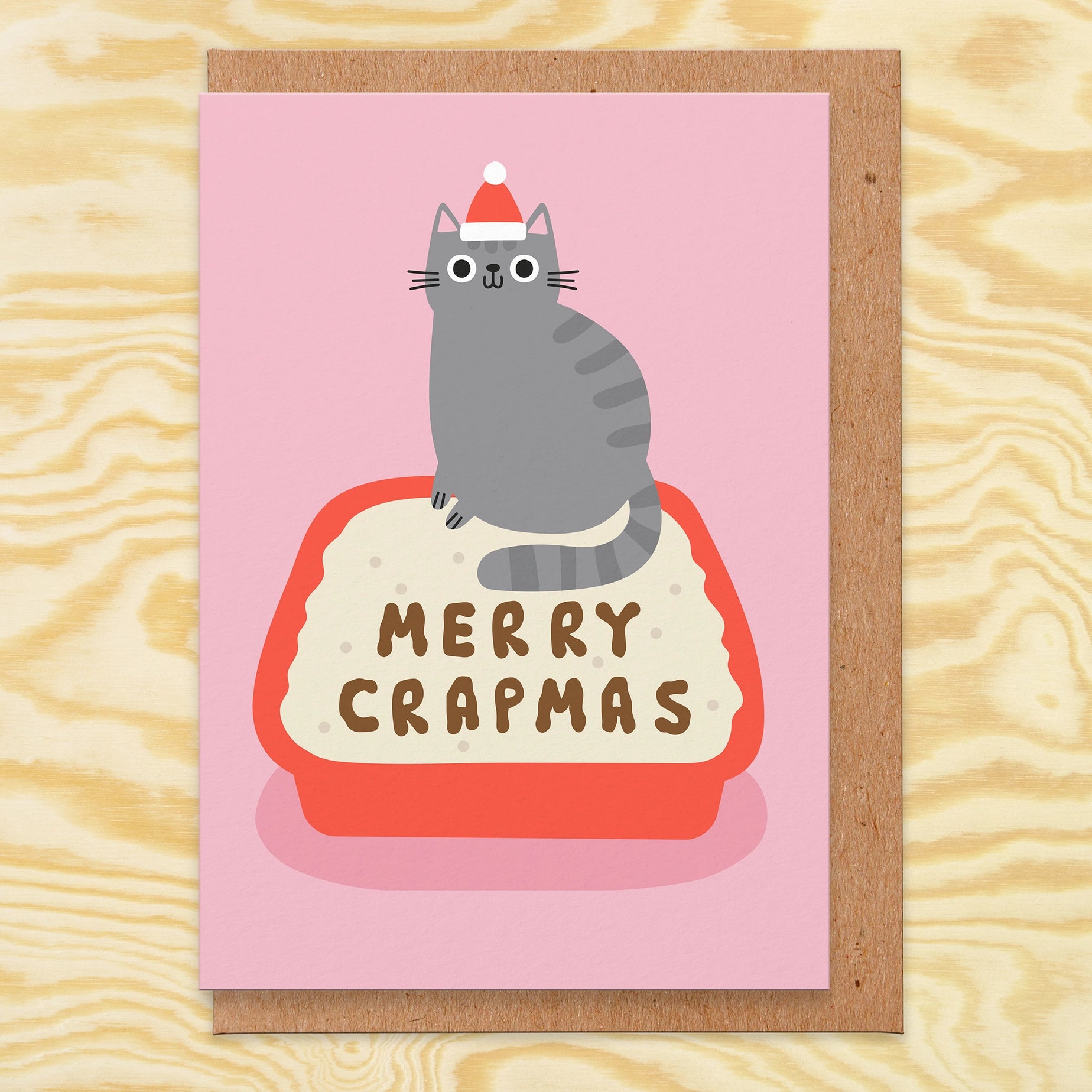 Merry Crapmas Greeting Card