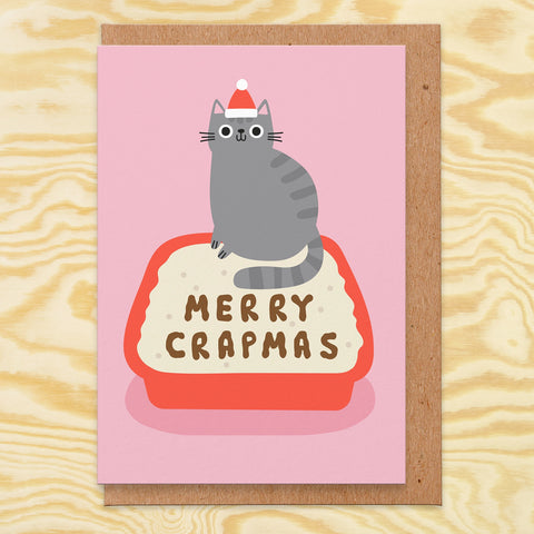 Merry Crapmas Greeting Card