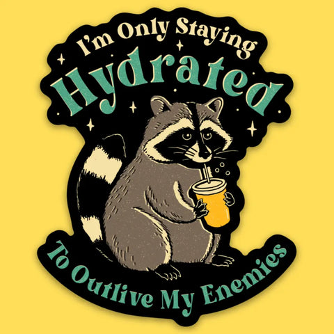Staying Hydrated Sticker