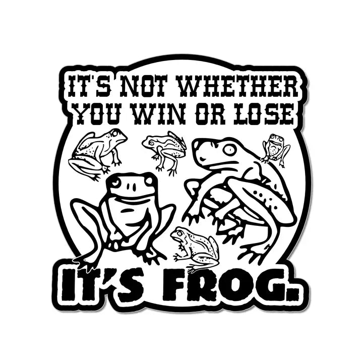 It's Frog Sticker
