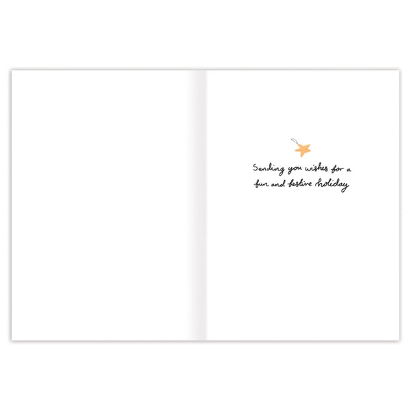 Cats Christmas Mischief Greeting Card