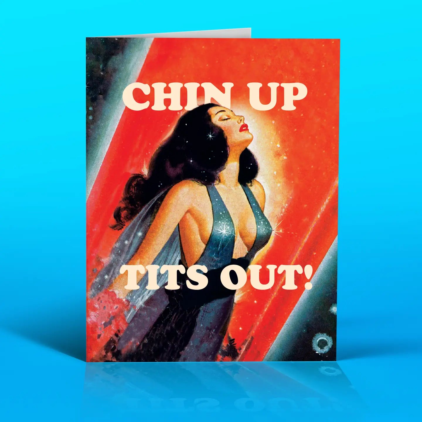 Chin Up Greeting Card