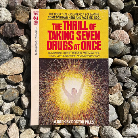 Taking Seven Drugs At Once Postcard