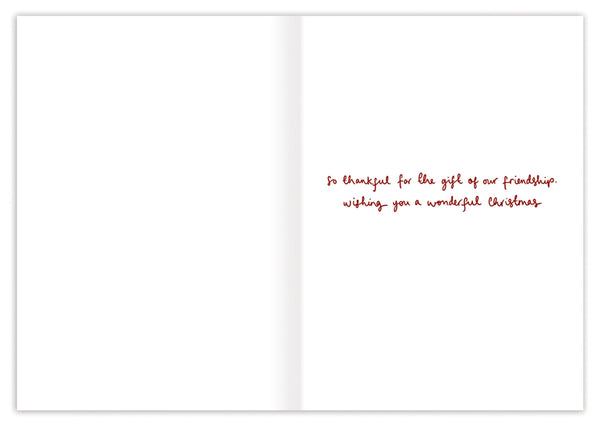 Fox & Bunny Greeting Card