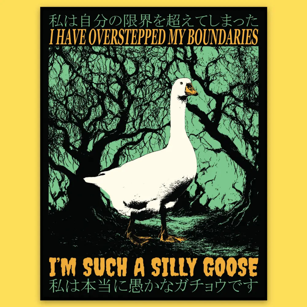 Overstepped My Boundaries Sticker