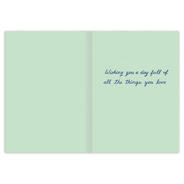 Sweet Treats Hedgehog Greeting Card