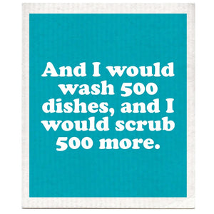 500 Dishes Swedish Dishcloth