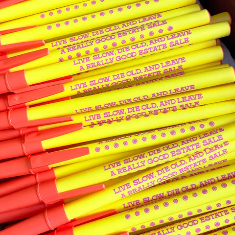 Live Slow Die Old Pen