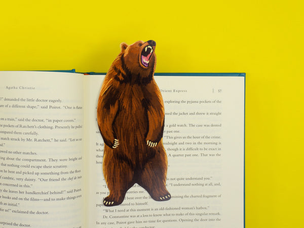 Grizzly Bear Bookmark