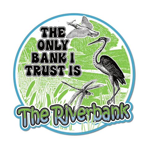 Riverbank Sticker