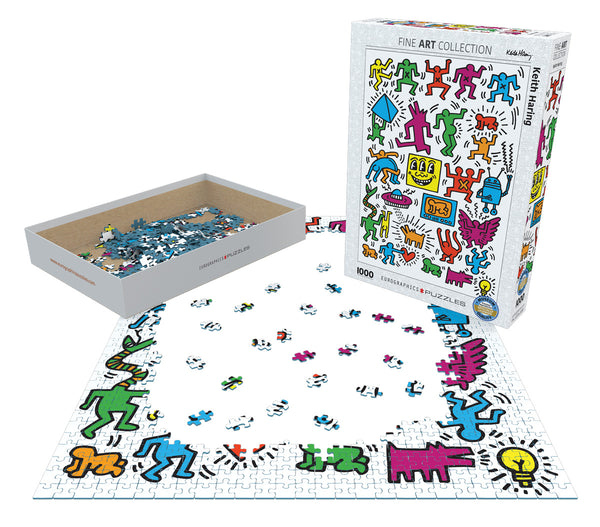 Keith Haring Collage Puzzle