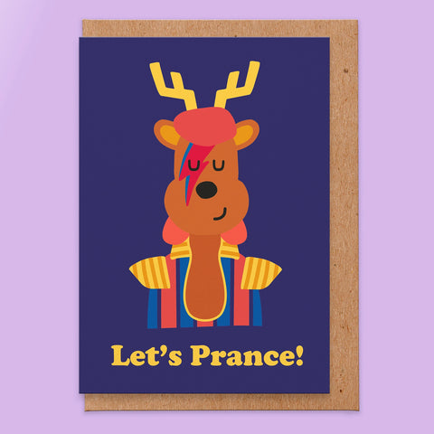 Let’s Prance Greeting Card