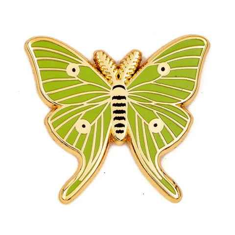 Luna Moth Enamel Pin