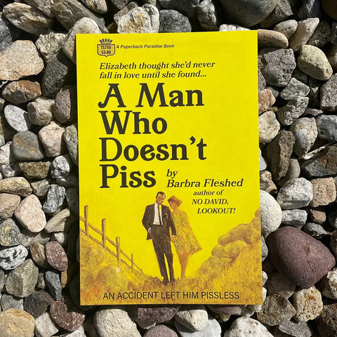 A Man Who Doesn't Piss Postcard