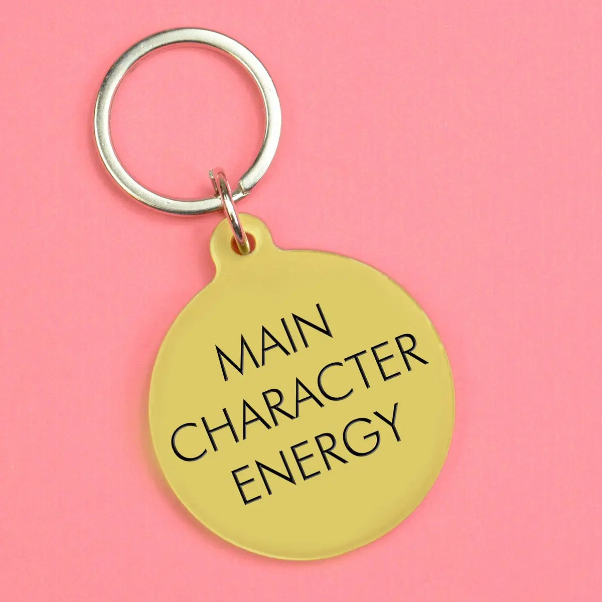 Main Character Energy Keytag