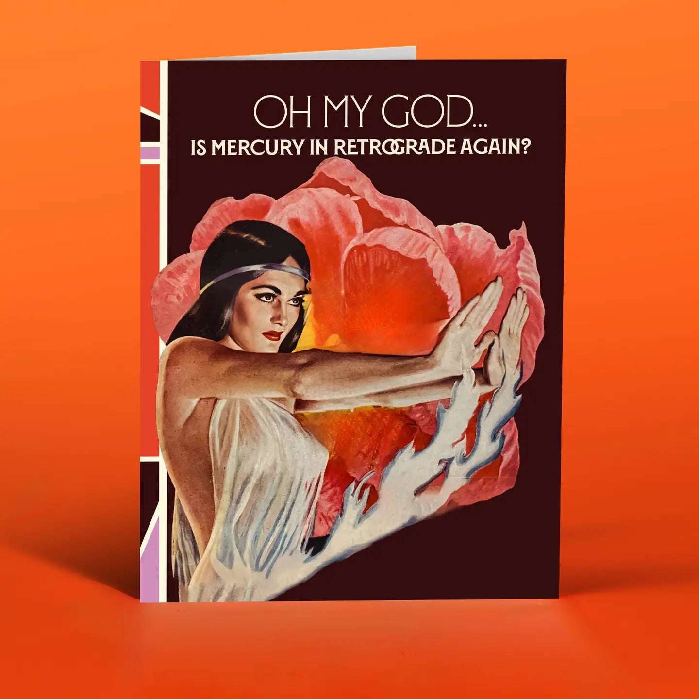 Mercury in Retrograde Greeting Card