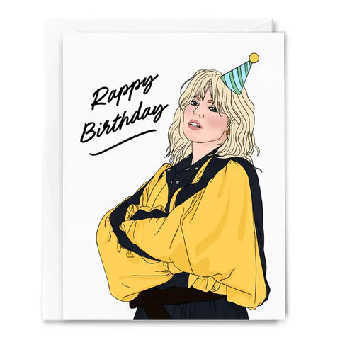 Rappy Birthday Greeting Card