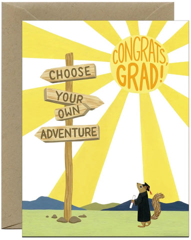 Choose Your Adventure Greeting Card