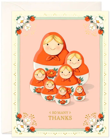 Nesting Dolls Greeting Card
