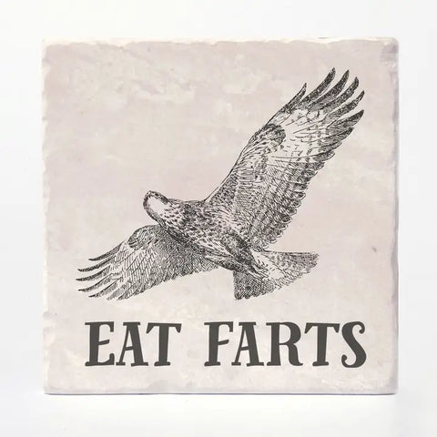 Eat Farts Tile Coaster