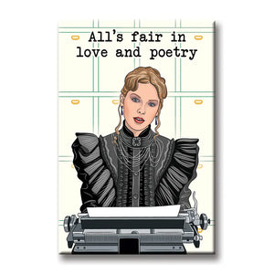 Taylor Love and Poetry Magnet