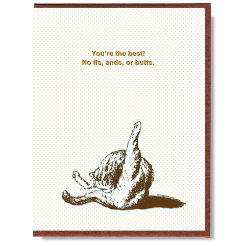 You're The Best Greeting Card