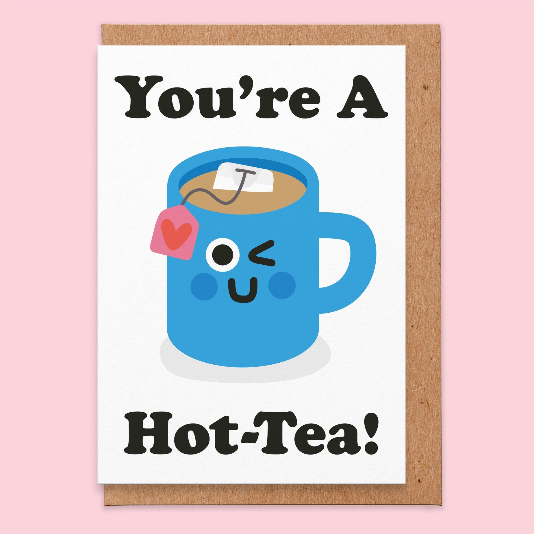 Hot-Tea Greeting Card