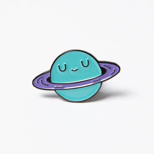 Happy Planet Enamel Pin