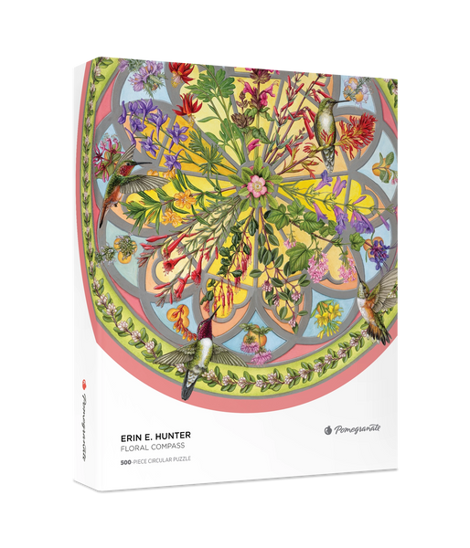 Floral Compass Puzzle
