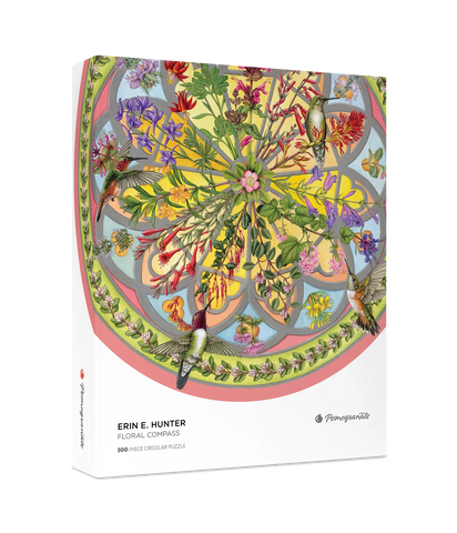Floral Compass Puzzle