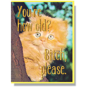 How Old Greeting Card