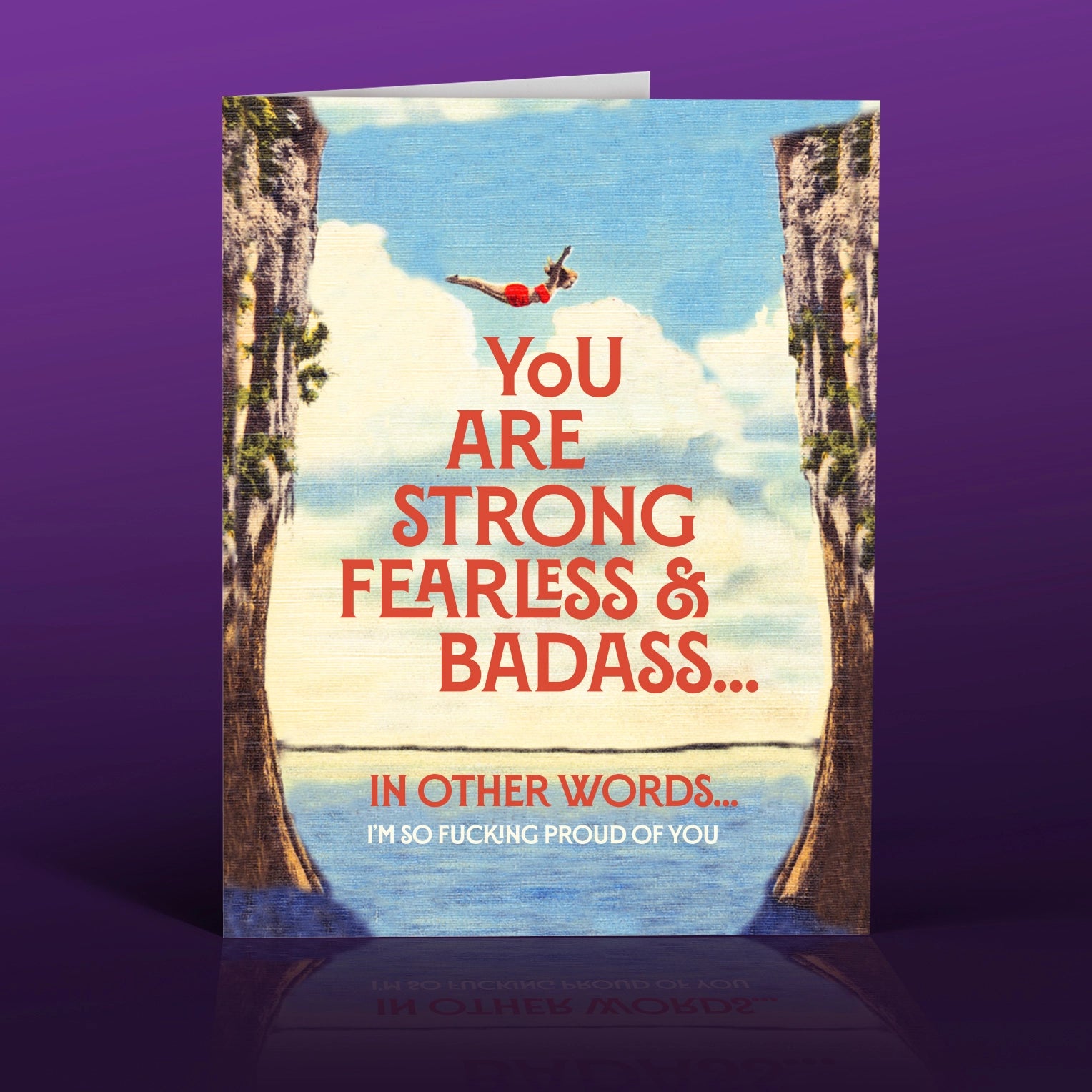 Fearless Greeting Card