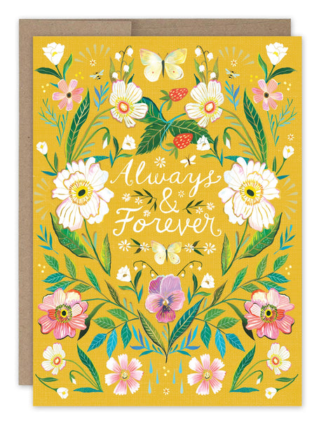 Always & Forever Greeting Card