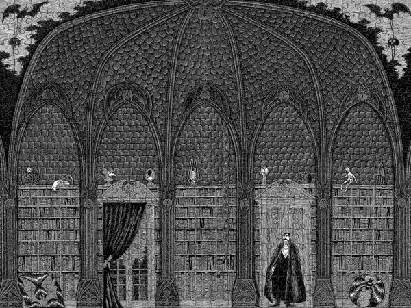 Dracula in Dr. Seward's Library Puzzle