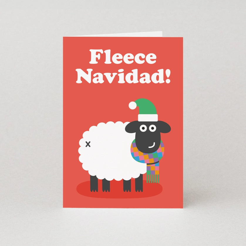 Fleece Navidad Greeting Card