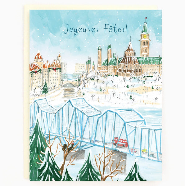 French Ottawa Holiday Cards - Assorted Box of 8