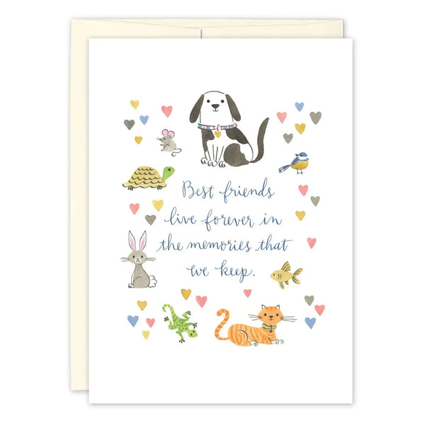 Animals Pet Sympathy Greeting Card