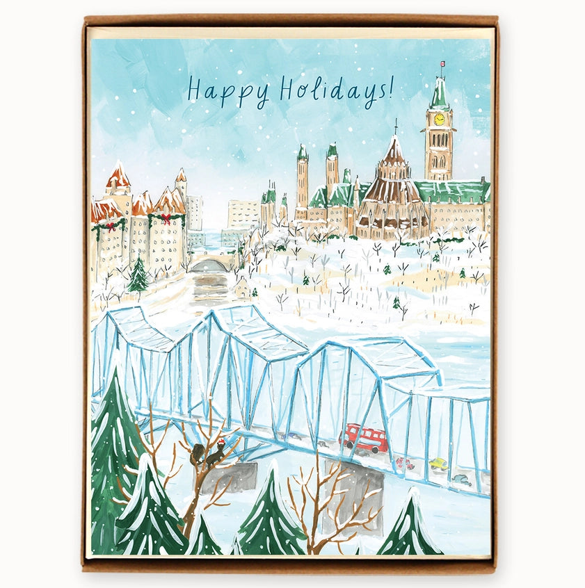 Ottawa River Holiday Cards - Box of 8