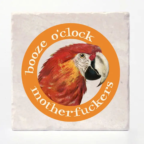 Booze O'clock Tile Coaster
