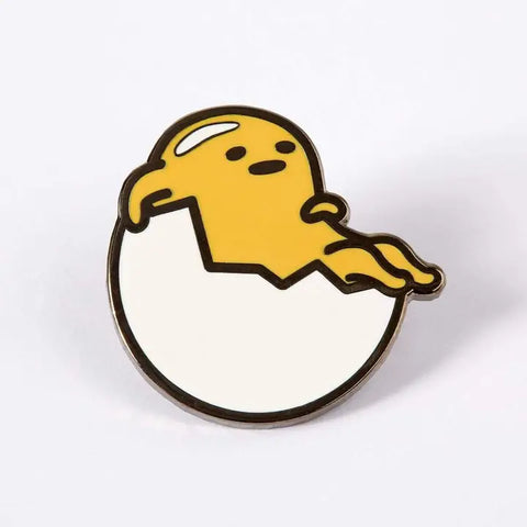 Gudetama Just Chillin Enamel Pin