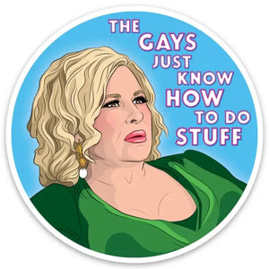Gays Do Stuff Sticker