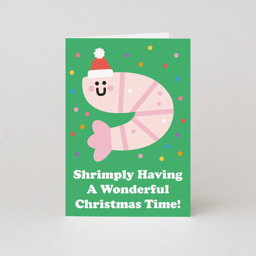Shrimply Greeting Card