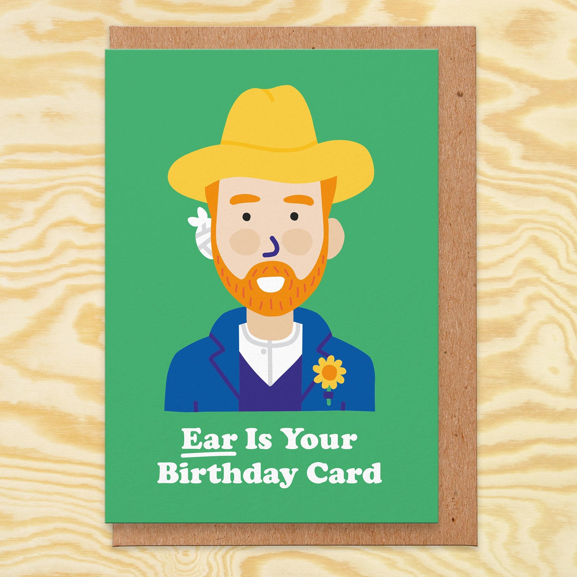 Van Gogh Birthday Greeting Card