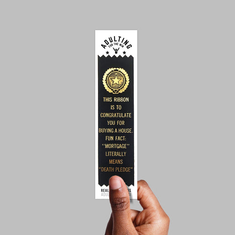 Buying A House Award Ribbon